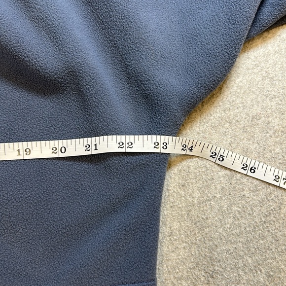 HOMAGE Men's Blue Fleece Full Zip Jacket-Medium - Picture 7 of 8